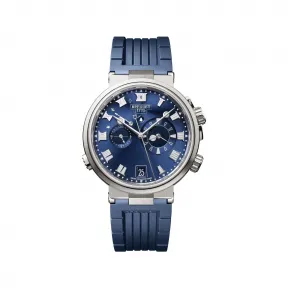 宝玑/Breguet Marine Alarme Musicale 5547 40MM 钛金属 自动机械机芯 男表 5574TI-Y1-5ZU