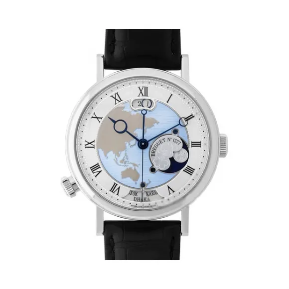 宝玑/Breguet 经典 Classique 系列 铂金 自动机械机芯 男表 5717PT-AS-9ZU01