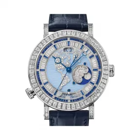 宝玑/Breguet 经典 Classique 系列 950铂金镶钻 自动机械机芯 男表 5719PT-US-9ZV-DD0D