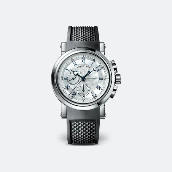 宝玑/Breguet 航海 Marine 系列 18k白金 自动机械机芯 男表 5827BB-12-5ZU