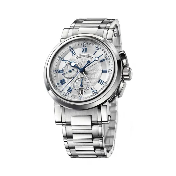 宝玑/Breguet 航海 Marine 系列 18k白金 自动机械机芯 男表 5827BB-12-BM0