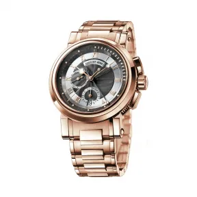 宝玑/Breguet 航海 Marine 系列 18k玫瑰金 自动机械机芯 男表 5827BR-Z2-RM0