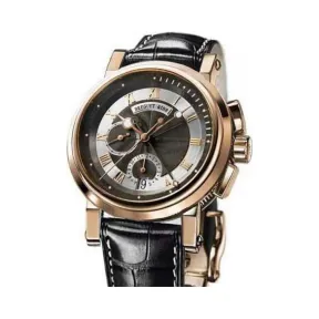 宝玑/Breguet 航海 Marine 系列 18k玫瑰金 自动机械机芯 男表 5827BR-Z2-RZ0