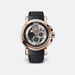 宝玑/Breguet 航海 Marine 系列 玫瑰金 自动机械机芯 男表 5837BR-92-5ZU