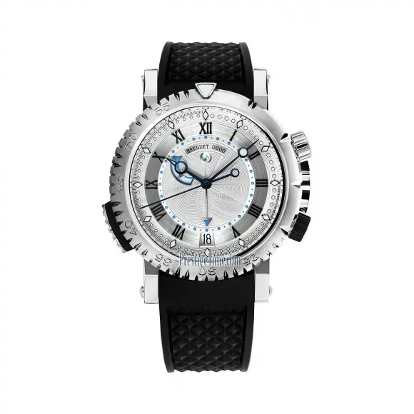 宝玑/Breguet 航海 Marine 系列 18k白金 自动机械机芯 男表 5847BB-12-5ZV
