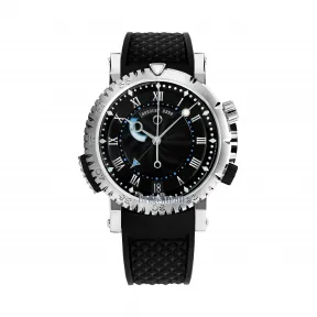 宝玑/Breguet 航海 Marine 系列 18k白金 自动机械机芯 男表 5847BB-92-5ZV