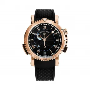 宝玑/Breguet 航海 Marine 系列 18k玫瑰金 自动机械机芯 男表 5847BR-Z2-5ZV