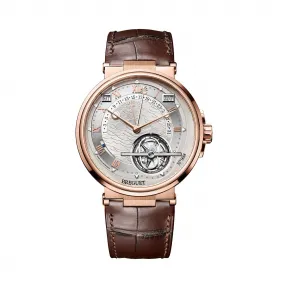 宝玑/Breguet 航海 Marine 系列 18k玫瑰金 自动机械机芯 男表 5887BR-12-9WV