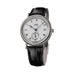 宝玑/Breguet 传承 Heritage 系列 18k白金 自动机械机芯 男表 5920BB-15-984