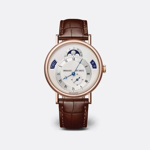 宝玑/Breguet Classique经典系列 39 MM 玫瑰金 自动机械机芯 男表 7337BR-12-9VU