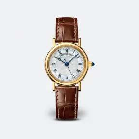 宝玑/Breguet 经典 Classique 系列 18k黄金 手动机械机芯 女表 8067BA-52-964