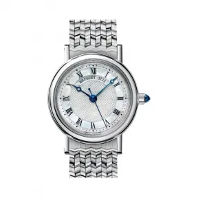 宝玑/Breguet 经典 Classique 系列 18k白金 自动机械机芯 女表 8067BB-52-BC0