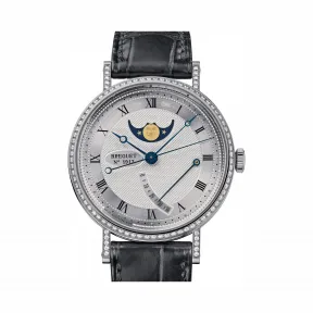 宝玑/Breguet 经典 Classique 系列 18k白金 自动机械机芯 女表 8788BB-12-986-DD00