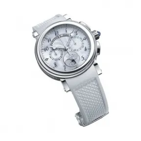 宝玑/Breguet 航海 Marine 系列 18k白金 自动机械机芯 男表 8827BB-52-586