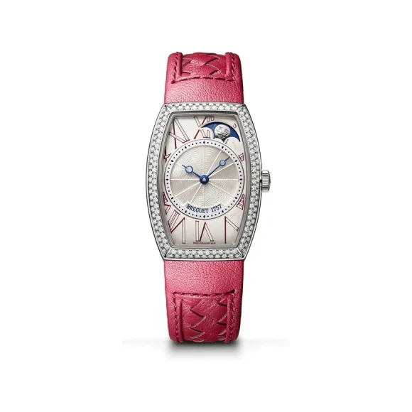 宝玑/Breguet 传承 Heritage 系列 18K白金 自动机械机芯 女表 8861BB-15-386-D000