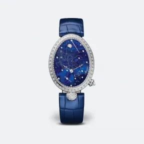 宝玑/Breguet Reine de Naples那不勒斯王后系列 36.5 MM X 28.45 MM 白色金 自动机械机芯 女表 8905BB-55-964-DD0D