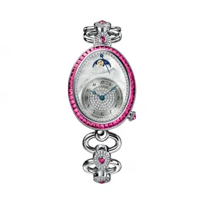 宝玑/Breguet 那不勒斯皇后 Reine De Naples 系列 18k白金镶钻 自动机械机芯 女表 8909BB-5D-J21-RRRR
