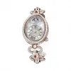 宝玑/Breguet 那不勒斯王后系列 18k玫瑰金镶钻 38.50 x 30.45毫米 自动机械机芯 女表 8909BR-8T-J29-DDDR-DDDR
