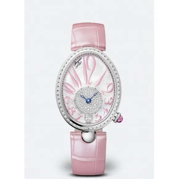 宝玑/Breguet reine-de-naples-那不勒斯王后系列 36,5 MM 白色金 自动机械机芯 女表 8915BB-5D-964-D0