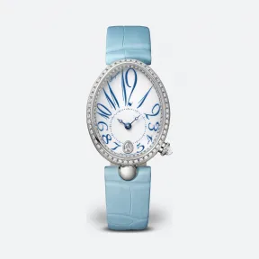 宝玑/Breguet 18k白金镶钻 28.45 MM X 36.5 MM 自动机械机芯 女表 8918bb-28-964-d00d