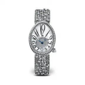 宝玑/Breguet 那不勒斯皇后 Reine De Naples 系列 18k白金镶钻 自动机械机芯 女表 8918BB-58-J31-D0DD