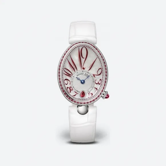 宝玑/Breguet 那不勒斯皇后 Reine De Naples 系列 18k白金 手动机械机芯 女表 8918bb-5r-964-r00r