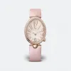 宝玑/Breguet 那不勒斯王后系列 36.5 x 28.45MM 18k玫瑰金镶钻 自动机械机芯 女表 8918BR2C364