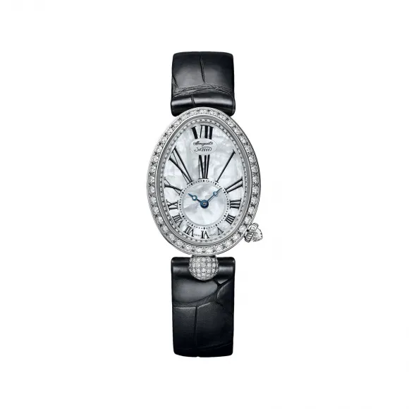 宝玑/Breguet 那不勒斯皇后 Reine De Naples 系列 18k白金 自动机械机芯 女表 8928BB-51-944-DD0D