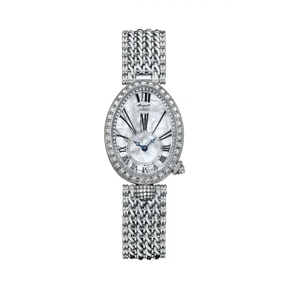 宝玑/Breguet 那不勒斯皇后 Reine De Naples 系列 18K白金 自动机械机芯 女表 8928BB-51-J20DD00