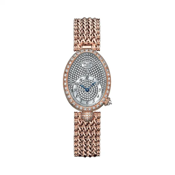 宝玑/Breguet 18kt 玫瑰金 24.95 MM X 33 MM 自动机械机芯 女表 8928br-8d-j20-dd00