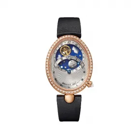 宝玑/Breguet 那不勒斯皇后 Reine De Naples 系列 18k玫瑰金镶钻 自动机械机芯 女表 8998BR-11-874-D00D