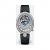宝玑/Breguet 那不勒斯皇后 Reine De Naples 系列 18k白金镶钻 自动机械机芯 女表 8999BB-8D-874-D00D