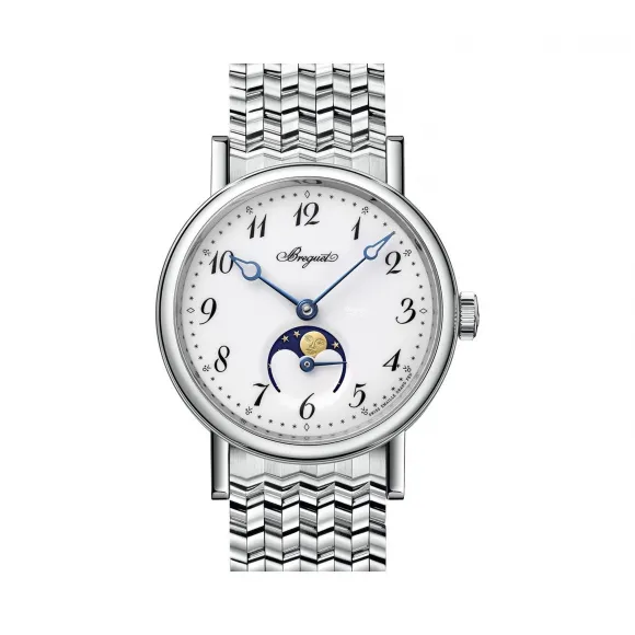 宝玑/Breguet 经典 Classique 系列 18k 白金 自动机械机芯 女表 9087BB-29-BC0