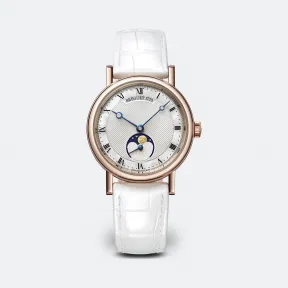 宝玑/Breguet 经典 Classique 系列 18k玫瑰金 自动机械机芯 女表 9087BR-52-964