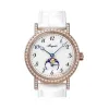 宝玑/Breguet 经典 Classique 系列 18k玫瑰金镶钻 自动机械机芯 女表 9088BR-29-964-DD0D