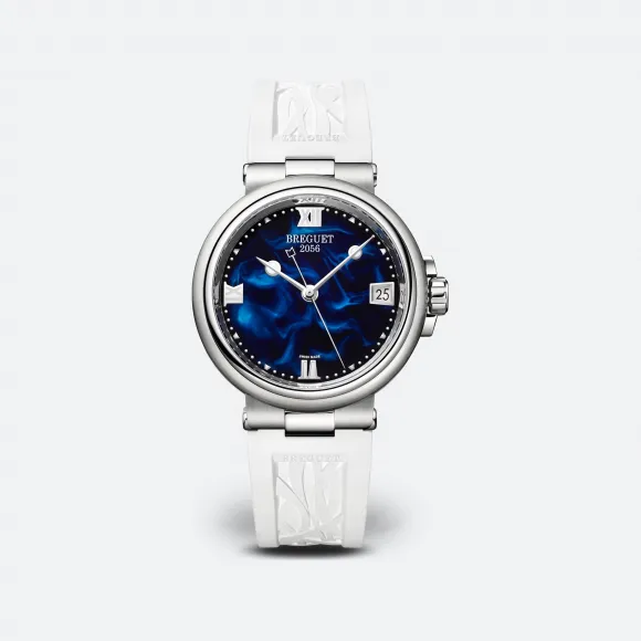 宝玑/Breguet 航海 Marine 系列 钢质 自动机械机芯 女表 9517ST-E2-584