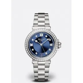 宝玑/Breguet marine-航海系列 33.8 MM 钢质 自动机械机芯 女表 9518ST-YD-S80-D001