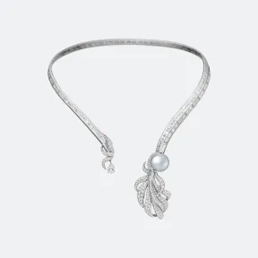宝玑/Breguet 白金 项链 Plumes GJ15BB069D5DD