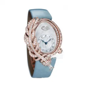 宝玑/Breguet 高级珠宝腕表系列 18k玫瑰金镶钻 34.4 x 28.7毫米 自动机械机芯 女表 GJ15BR8924-0DD83L