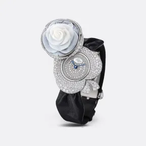 宝玑/Breguet 高级珠宝腕表系列 31.5 MM 白色金 自动机械机芯 女表 GJ24BB8548-DDC3