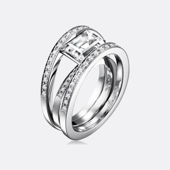 宝玑/Breguet 白金 指环 Reine de Naples GJE07BB05.7001