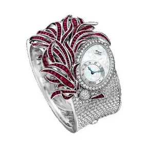 宝玑/Breguet 高级珠宝腕表系列 18k白金镶钻 自动机械机芯 女表 GJE15BB20-8924RB1