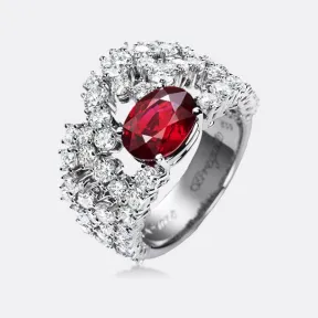 宝玑/Breguet 白金 指环 Marie-Antoinette Dentelle GJE16BB05.9002