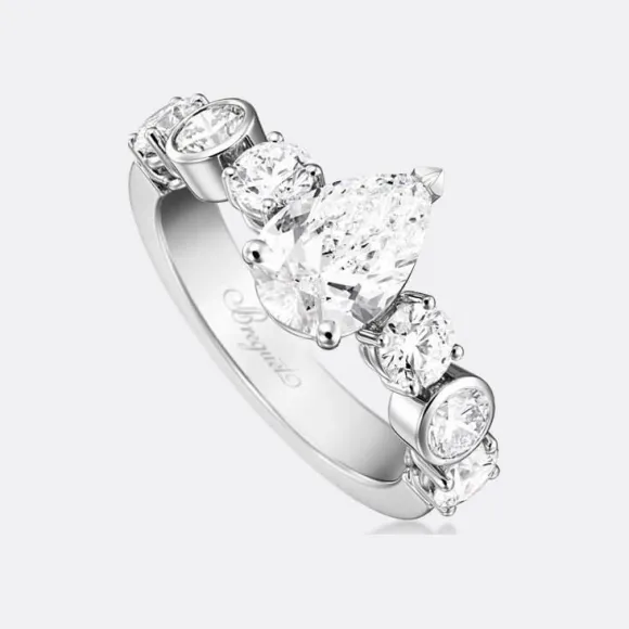 宝玑/Breguet 白金 指环 Le Pavillon de la Reine GJE22BB05.9001