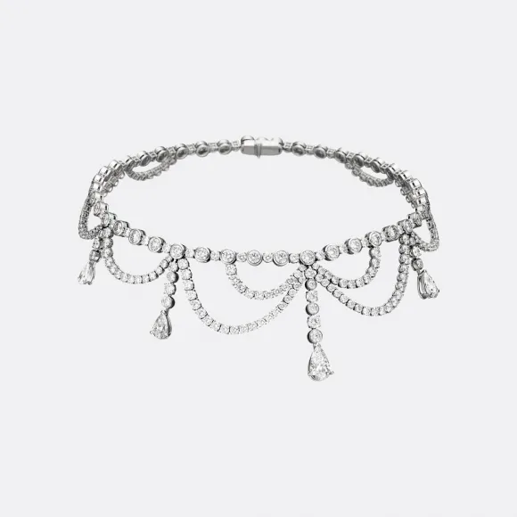 宝玑/Breguet 白金 项链 Le Pavillon de la Reine GJE22BB06.9001