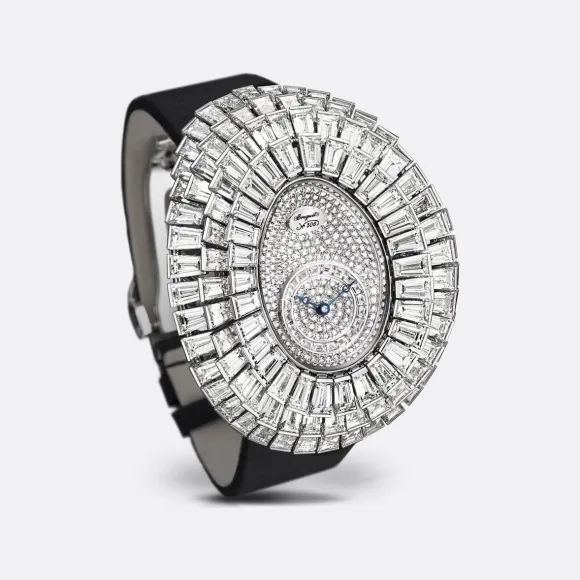 宝玑/Breguet 高级珠宝腕表系列 33 MM X 24.95 MM  自动机械机芯 女表 GJE25BB20-8989-D3L