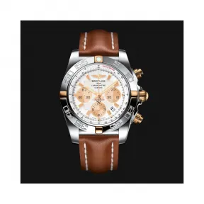 百年灵/Breitling 挑战者 Colt 系列 精钢 , 间金 , 精钢及金 , 18K 玫瑰金 , 白 金 自动机械机芯 男表 IB011012_A696_433X_A20BA.1