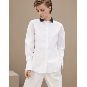 布内罗·古奇拉利/Brunello Cucinelli 全棉衬衫 (192M0091MO116) - 女款 衬衫