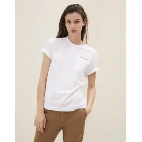 布内罗·古奇拉利/Brunello Cucinelli 短袖T裇 (192M0T18BB200) - 女款 上衣
