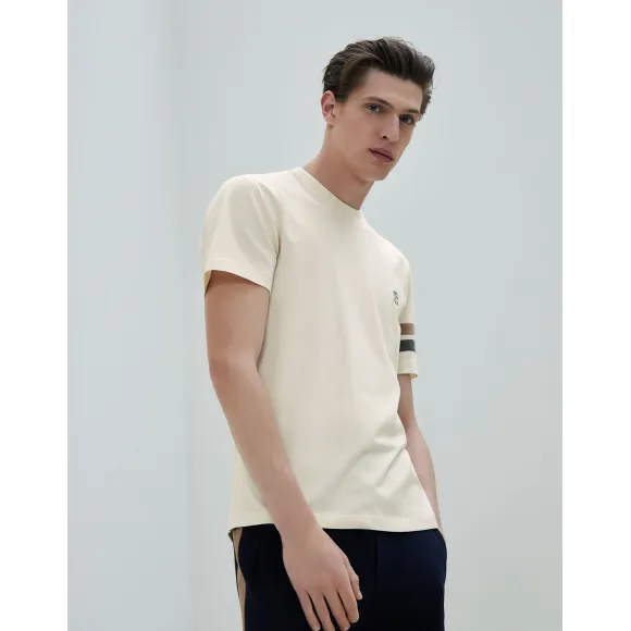 布内罗·古奇拉利/Brunello Cucinelli 绒布T恤 (192M0T611319G) - 男款 旅行物品